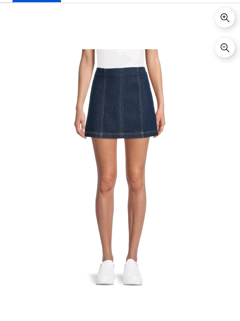 Denim Mini Skirt